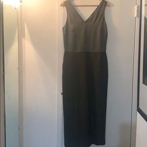 Jumpsuit with twist open back